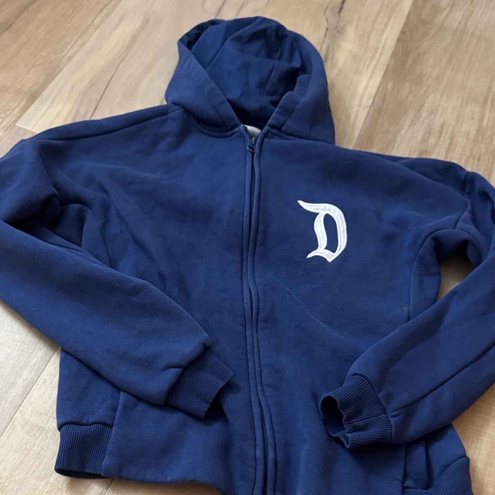 Disney Navy Blue Zip-Up Hoodie
